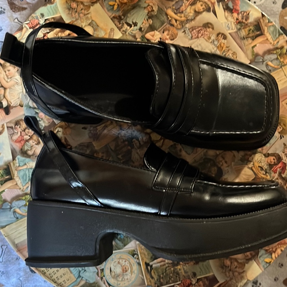 Platform loafers